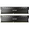 Lexar® THOR 32GB Kit (16GB x 2) DDR4 3200Mhz UDIMM XMP Memory with heatsink. Dual pack