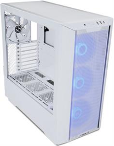 Case ATX Lian Li LANCOOL III Mesh RGB Midi-Tower, Tempered Glass, White