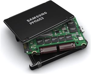 SSD 2.5" 7,68GB SAS Samsung PM1653 bulk Ent.