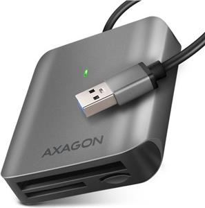 Čitač pametnih kartica AXAGON CRE-S3 SUPERSPEED USB-A UHS-II READER