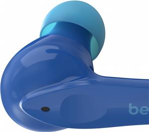 Belkin SOUNDFORM Nano True Wireless Earbuds for Kids - Blue