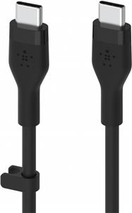 Belkin BOOST CHARGE Silicone cable USB-C to USB-C 2.0 - 1M - Black