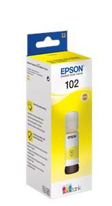 Epson 102 - yellow - original - ink tank