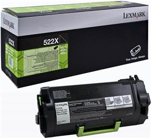 Lexmark 522XE - Extra High Yield - black - original - toner cartridge - Lexmark Corporate