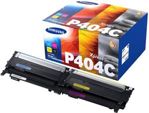 Samsung CLT-P404C - 4-pack - black, yellow, cyan, magenta - original - toner cartridge (SU365A)