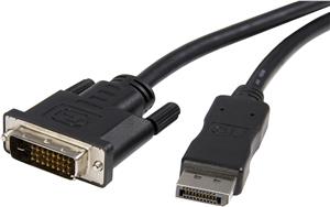 StarTech.com 10 ft DisplayPort to DVI Video Adapter Converter Cable - M/M (DP2DVIMM10) - DisplayPort cable - 3 m