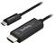 StarTech.com 10ft (3m) USB C to HDMI Cable, 4K 60Hz USB Type C to HDMI 2.0 Video Adapter Cable, Thunderbolt 3 Compatible, Laptop to HDMI Monitor/Display, DP 1.2 Alt Mode HBR2 Cable, Black - 4K USB-C V