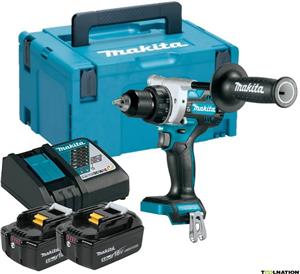 Makita DDF486RTJ-18V Akku-Bohrschrauber