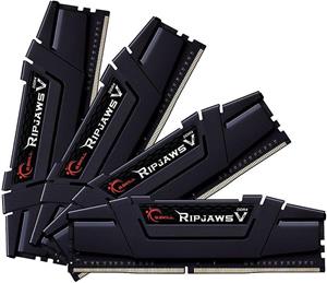 G.SKILL Ripjaws V Black 32GB [4x8GB 3200MHz DDR4 CL16 XMP2.0 DIMM]