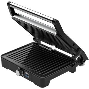 AENO Electric Grill EG2: 2000W, Temperature regulation, Max opening angle -180°, Plate size 290*234mm