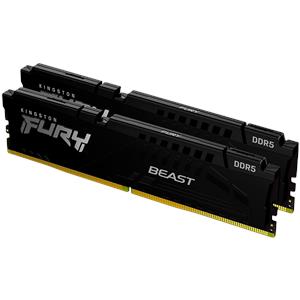 Kingston DRAM 64GB 6000MT/s DDR5 CL36 DIMM (Kit of 2) FURY Beast Black EXPO KF560C36BBEK2-64