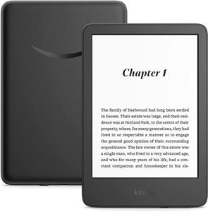 eReader Amazon Kindle 2022, 6" 16GB WiFi, 300dpi, Black