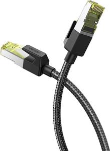 UGREEN NW150 Kabel sieciowy w oplocie, Ethernet RJ45, Cat.7, F/FTP, 3m (crna)