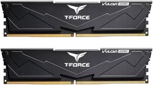 Team Vulcan Schwarz 32GB DDR5 6400, CL40, (2x16GB), FLBD532G6400HC40BDC01