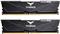 Team Vulcan Schwarz 32GB DDR5 6400, CL40, (2x16GB), FLBD532G6400HC40BDC01