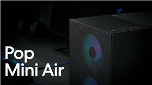 Fractal Design Fractal D. Pop Mini Air RGB TG Cl Ti. wh| FD-C-POR1M-01