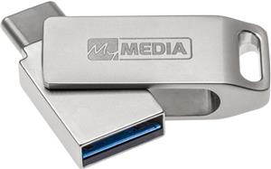 MyMedia Dual USB3.2 Gen1 /USB-C 128GB, metal