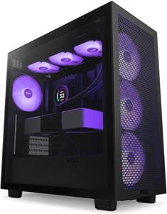 NZXT Case H7 Flow RGB Black - Midi ATX