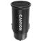 Canyon C-20, PD 20W Pocket size car charger, input: DC12V-24