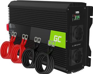 Green Cell PRO Car Power Inverter Converter 12V to 230V 3000W/6000W with USB