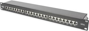 DIGITUS Professional DN-91624S-EA-B - patch panel - 1U - 19