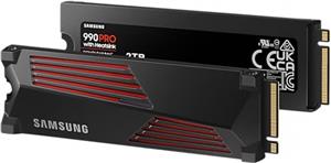 2 TB SSD Samsung 990 Pro M.2 NVMe Heatsink (MZ-V9P2T0GW)