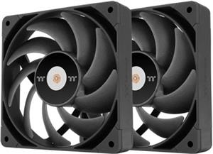 120mm Thermaltake TOUGHFAN 12 Pro PC Cooling Fan 2 Pack Black