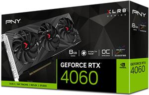 PNY GeForce RTX 4060 XLR8 Gaming VERTO Edition 8GB DLSS 3