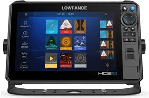 Lowrance HDS-10 PRO ROW + ActiveImaging™ HD 3-in-1 sonda, 10" fishfinder, 000-15985-001