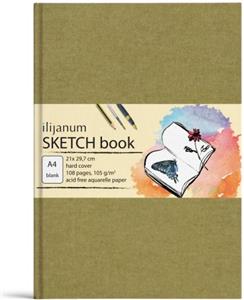 Bilježnica Ilijanum A4 105g 54L sketch book