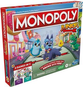 Društvena igra Hasbro Monopoly Junior 2u1 4+ F8562SC0