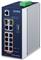 Planet Industrial 12-Port PoE Switch (8x GbE 802.3at PoE 2x GbE 2x 1G SFP Managed Switch