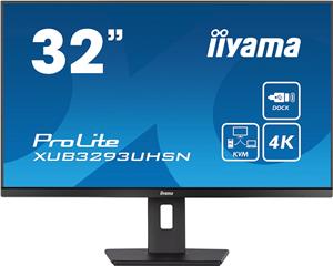 iiyama LED-Display XUB3293UHSN-B5 - 80 cm (31.5) - 3840 x 2160 4K Ultra HD