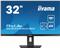 iiyama LED-Display XUB3293UHSN-B5 - 80 cm (31.5) - 3840 x 2160 4K Ultra HD