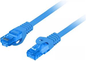 PATCHCORD KAT.6A S/FTP LSZH CCA 1M plava FLUKE PASSED LANBERG