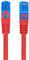 PATCHCORD KAT.6 FTP 1M crvena FLUKE PASSED LANBERG