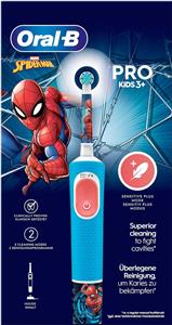Oral-B Pro Kids 3+ Spiderman Etui plava