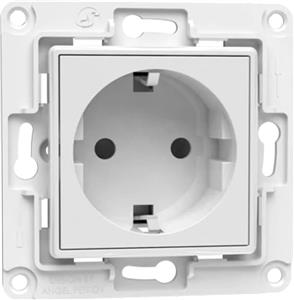 Home Shelly Accessories "Wall Socket EU" Wandsteckdose Weiß