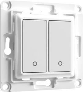 Home Shelly Accessories "Wall Switch 2" Wandtaster 2-fach Weiß