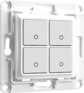 Home Shelly Accessories "Wall Switch 4" Wandtaster 4-fach Weiß