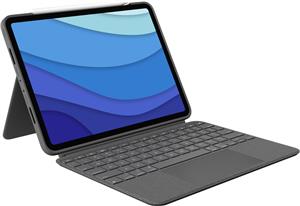 Logitech Combo Touch DE iPad Pro 11" 1.Gen. 2.Gen. 3.Gen. - Oxford Gray