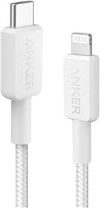 Anker 322 USB-C to Lightning braided cable 1.8m white