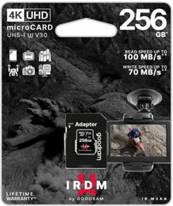 GOODRAM IRDM 256GB microSD UHS-I U3 + adapter