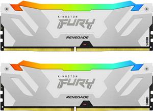 Kingston 32GB 7200MT/s DDR5 CL38 DIMM (Kit of 2) FURY Renegade RGB White XMP, EAN: 740617333541