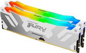 Kingston DRAM 32GB 6800MT/s DDR5 CL36 DIMM (Kit of 2) FURY Renegade RGB White XMP EAN: 740617333589