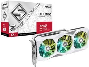 Asrock Radeon RX 7700 XT Steel Legend 12GB OC, 12GB GDDR6