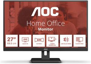 AOC LED VA 27" Q27E3UMF, HDMI, DP, zvuč., USB, HAS