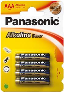 Panasonic Power Alkaline AAA - 4 szt