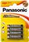 Panasonic Power Alkaline AAA - 4 szt