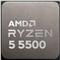 AMD Ryzen 5 Tray 5500 3,6GHz MAX Boost 4,2GHz 6xCore 19MB 65